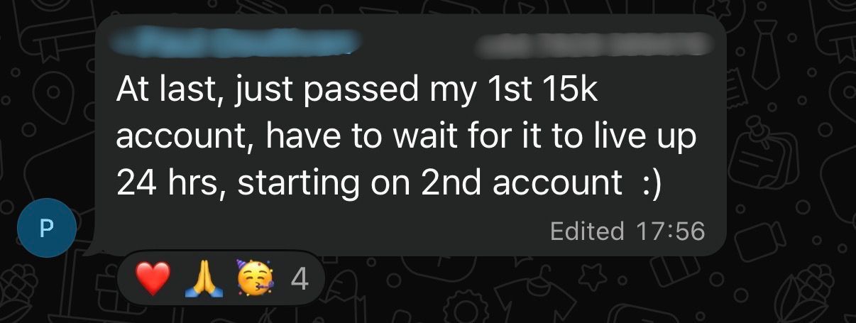 Trader: I am going to join ChartHackers, they always produce results consistently